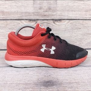 Under Armour Boys Charged Bandit 5 Red Black 3022086-001 Sneaker Shoes Size 6.5Y